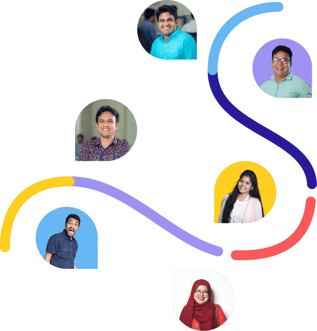 Team members of Clipping Path India symbolizing the growth from a small family business to a global image editing service.