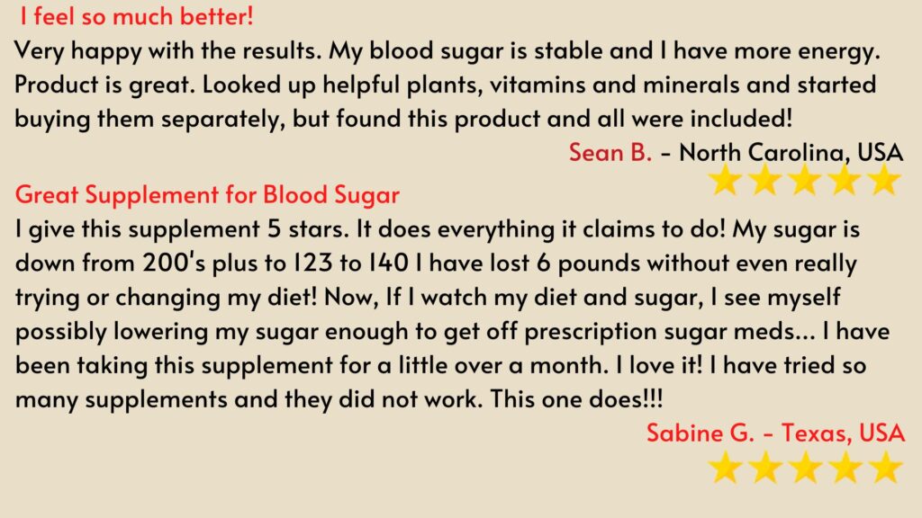 Beliv Blood Sugar Support Customer Reviews