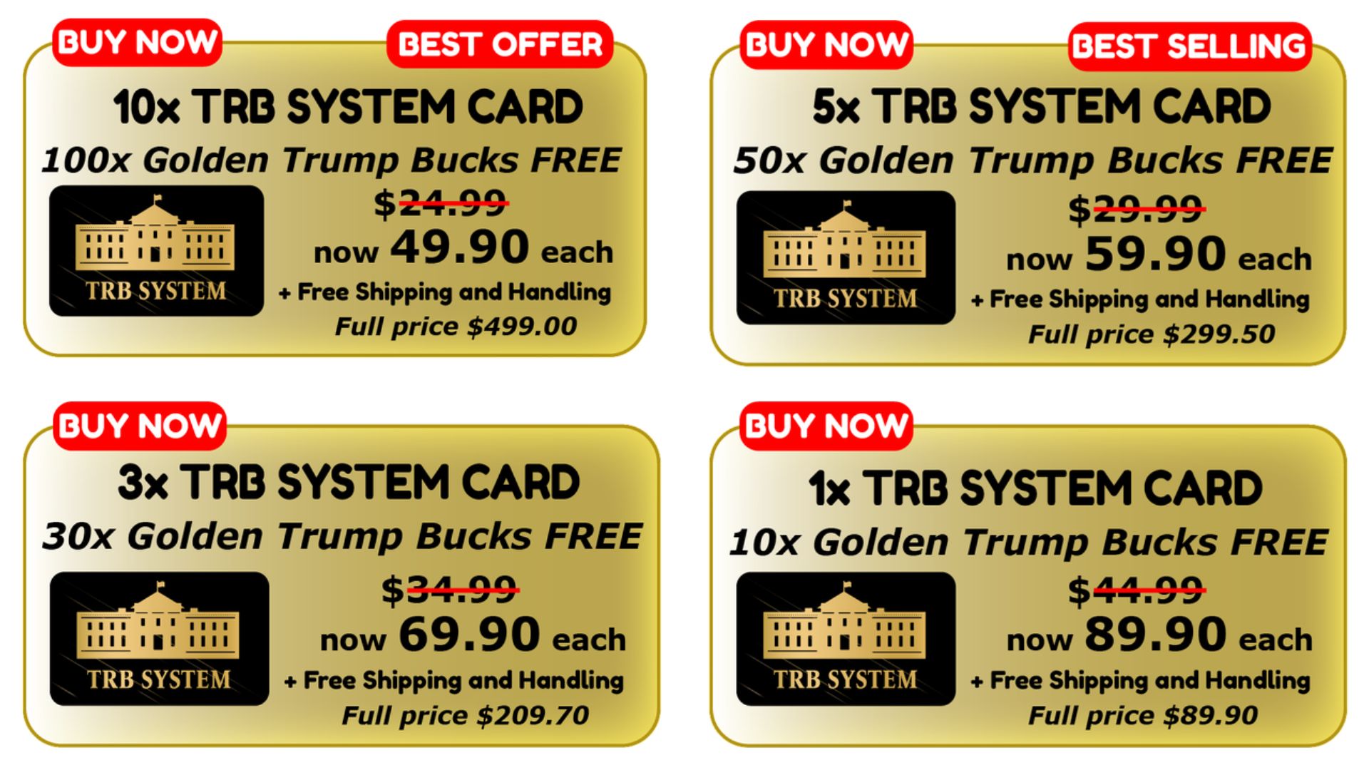 TRB System Card
