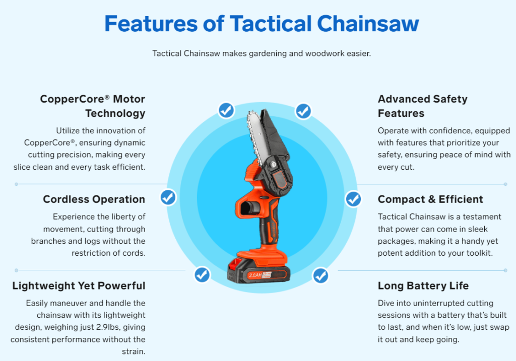 Tactical Chainsaw scam